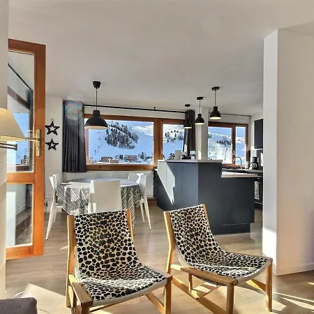 Rénové 3/4 Pièces, Grand Balcon, 8 Personnes, Accès Pistes - Fr-1-455-75 * La Plagne