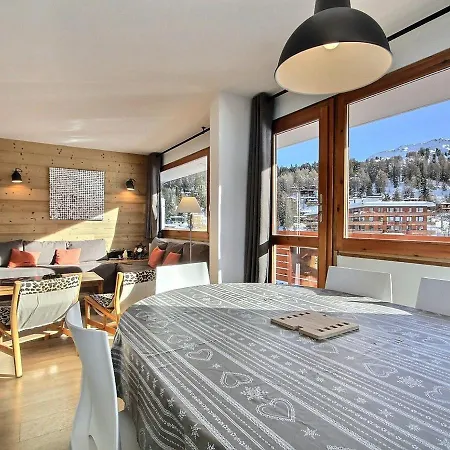 Apartment Renove 3/4 Pieces, Grand Balcon, 8 Personnes, Acces Pistes - Fr-1-455-75