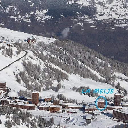 Rénové 3/4 Pièces, Grand Balcon, 8 Personnes, Accès Pistes - Fr-1-455-75
